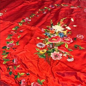 Floral Red Bedding Set